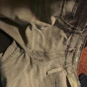 Mens grey washed pants